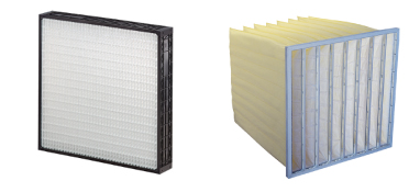 Filtros de aire de dos etapas para sistemas HVAC en entornos controlados