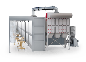 Colector de polvos, para la industria