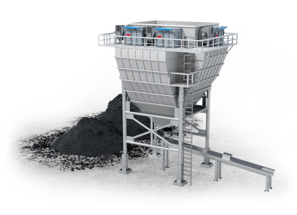 Colector de polvo FabriPulse M de AAF, diseñado para la captura eficiente de partículas en aplicaciones industriales. Su robusta estructura y tecnología avanzada mejoran la calidad del aire y optimizan la seguridad en el entorno de trabajo.